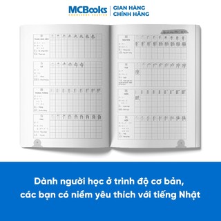 Sách - Combo Tập viết tiếng Nhật