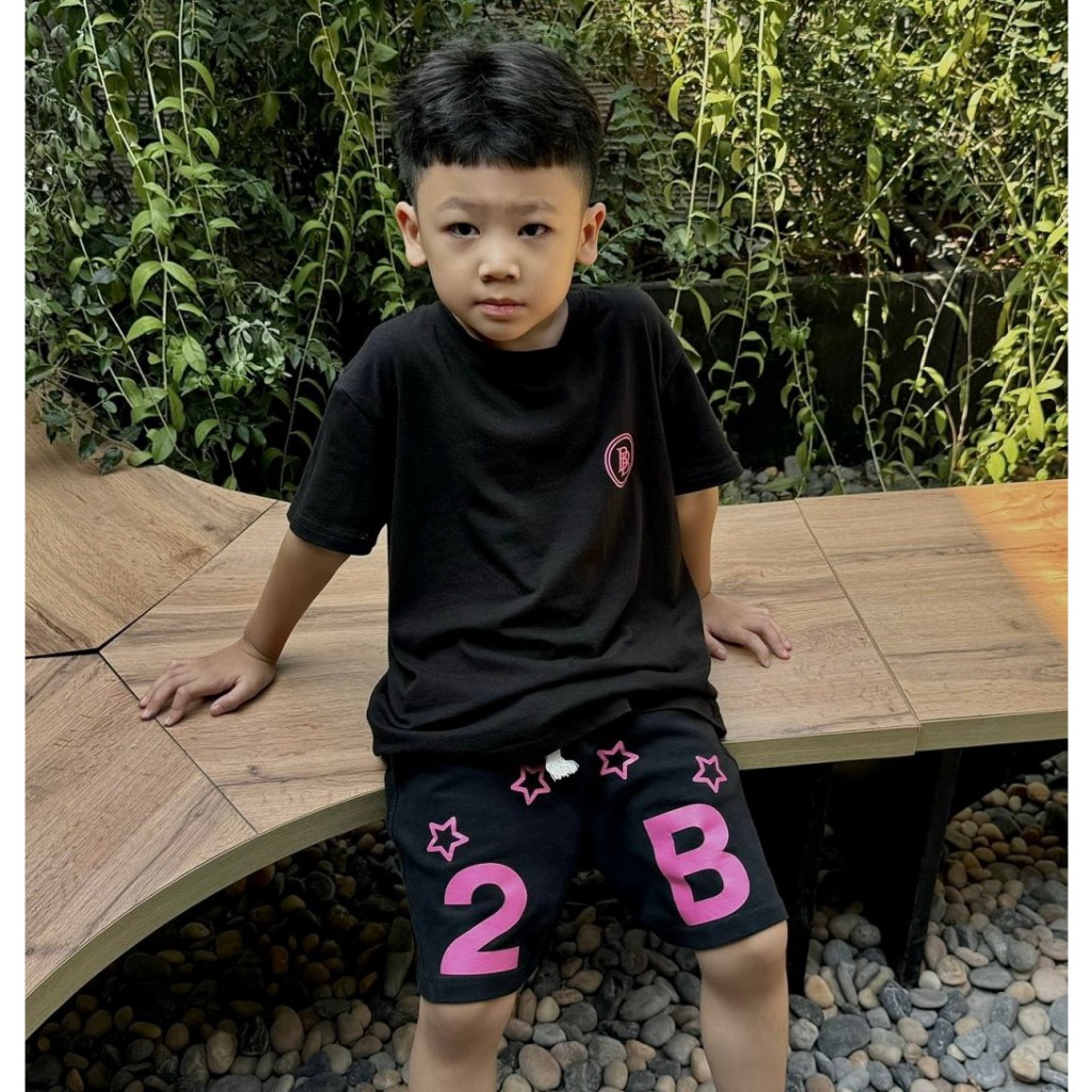 Set Đồ 2B Hồng thương hiệu 2BKidFashion