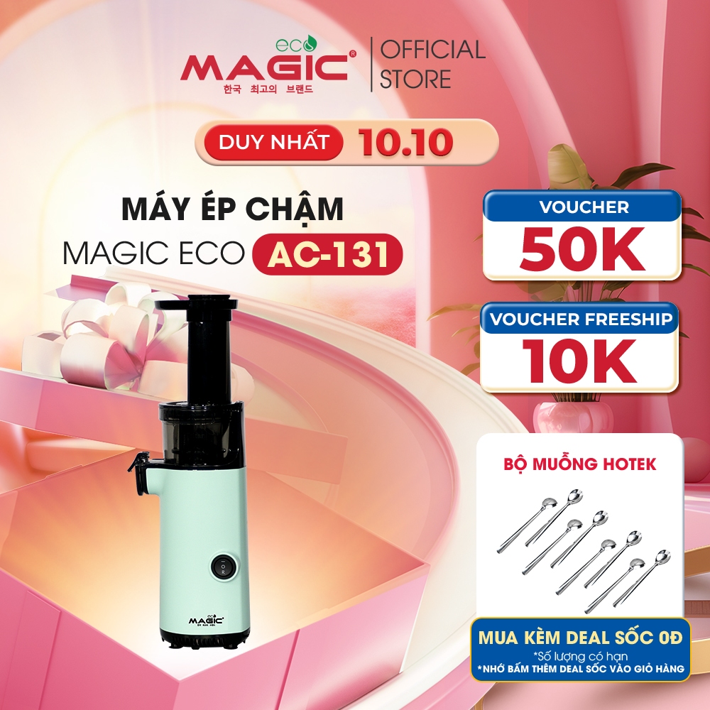 Máy ép chậm thế hệ mới Magic - Iruka, bảo hành chính hãng