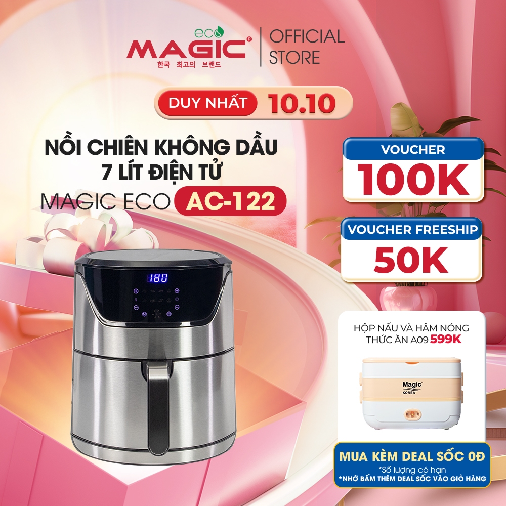 Nồi chiên điện tử Magic Eco AC122 7L