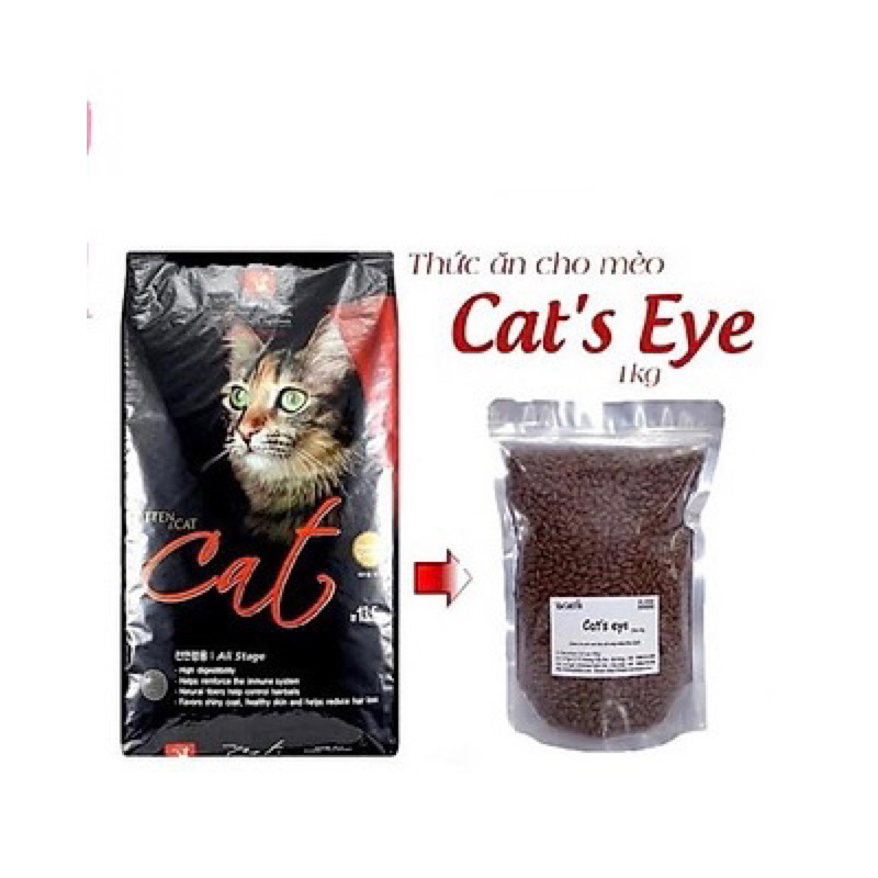 Hạt khô cho mèo Cats eye 1kg