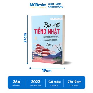Sách - Combo Tập viết tiếng Nhật