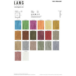 Cuộn len sợi linen ( cuộn len sợi lanh) LANG CREALINO