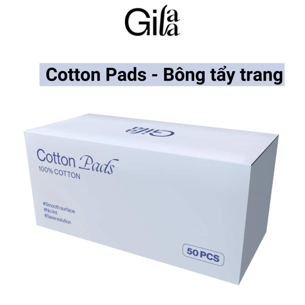 [HÀNG TẶNG KHÔNG BÁN] Gilaa Hộp Bông Tẩy Trang Cotton Pad