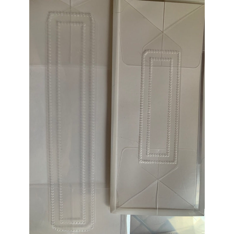 Túi đựng quà tặng nhựa PP trong suốt + rơm + nơ + tag + thiệp