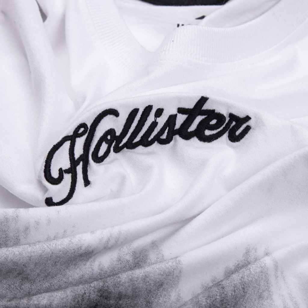 Áo thun Hollister- Thời Trang Trẻ Trung Cá Tính- Chất Vải Cotton Bông Mềm Mịn