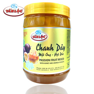 Chanh Dây Mật Ong Hạt Đác Hũ 900g TẤN LỘC