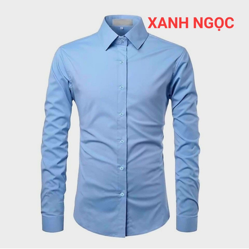SƠ MI NAM TRẺ TRUNG VẢI LỤA CAO CẤP.