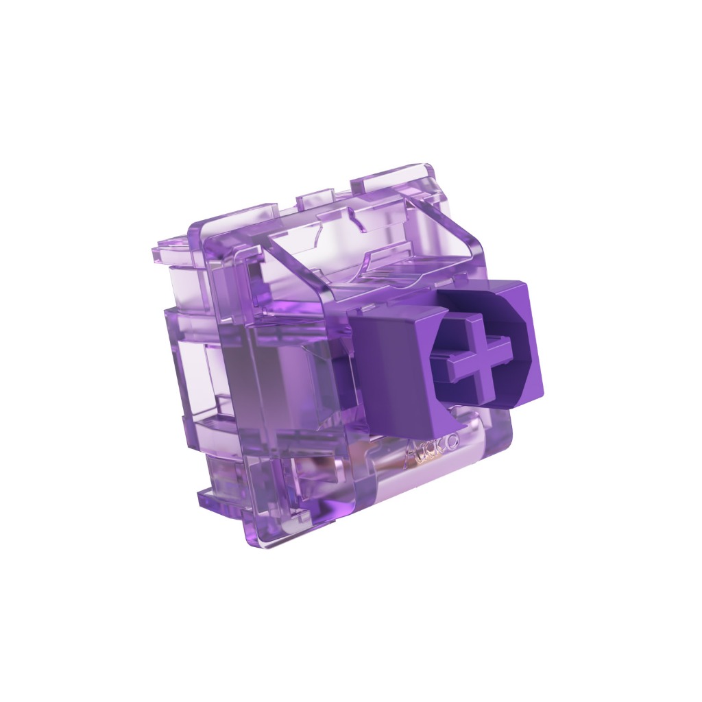 Akko Jelly Purple | Tactile | Công tắc bàn phím cơ