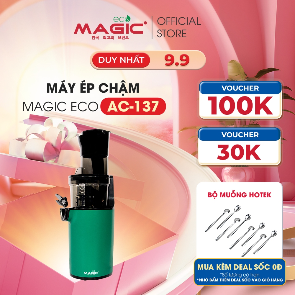 Máy ép chậm miệng rộng Thế hệ mới Magic Eco AC-137