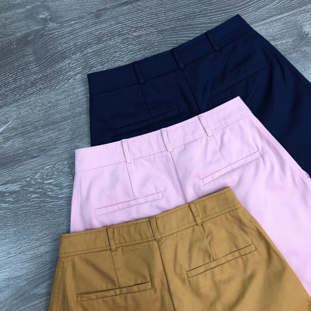 Short MIXX@ trơn 1 nút 3M KAMI