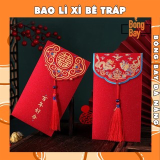 Bao Lì Xì Đỏ Lễ Ăn Hỏi Đám Cưới Trao Duyên Phong Cách Sang Trọng BBDN BLXĐ