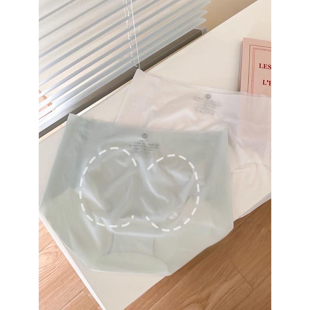 Quần Lót Nữ Đúc Su Thạch Băng Tàng Hình Cạp Cao Không Đường May Siêu Hot Mã C65