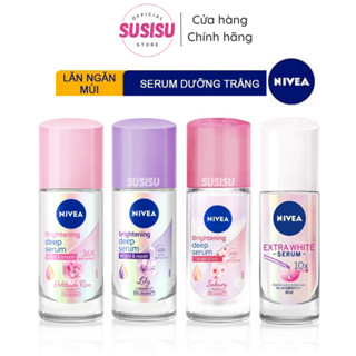 Lăn khử mùi nữ 48h Nivea khử mùi nách Serum 40ml Lily, Hồng Hokkaido, Sakura | Lăng nách Nivia