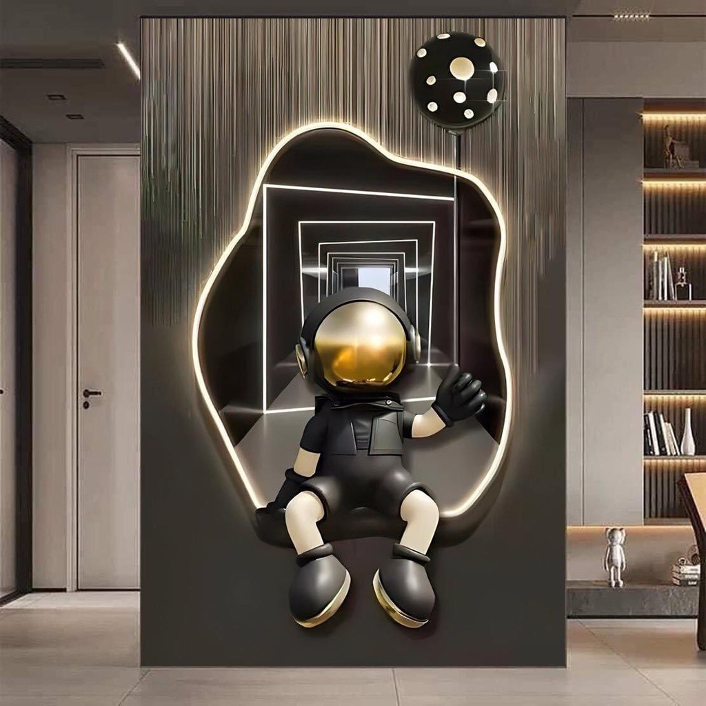 G1 Tranh Treo Tường Gấu Kaws Toy/ Phi Hành Gia Decor Phòng Khách/ Phòng Ngủ/ Game Gaming/ Cửa Hàng Quần Áo.