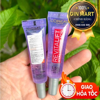 Serum siêu cấp ẩm sáng da L'oreal Paris pure Hyaluronic Acid 1.5% tuýp 7.5ml Loreal