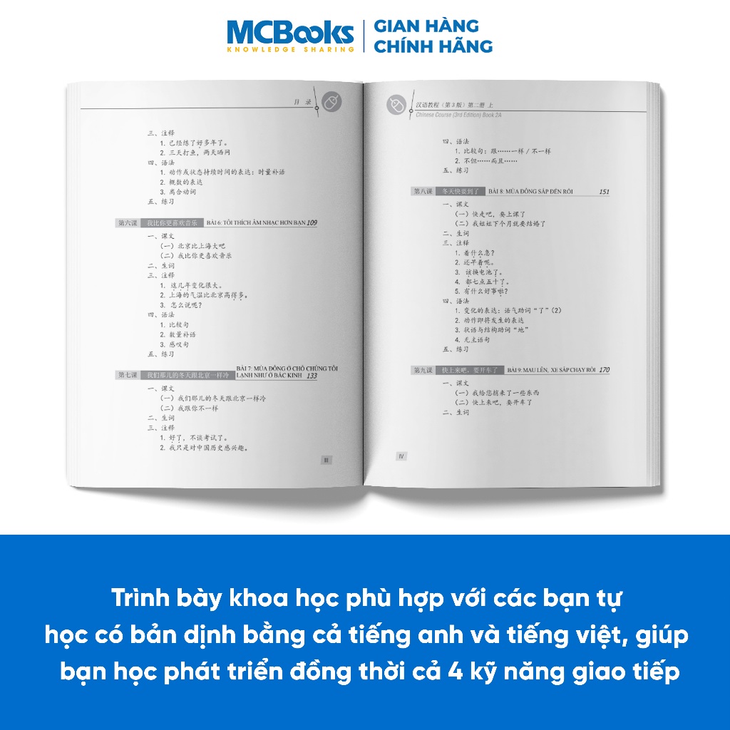 Sách - Giáo Trình Hán Ngữ 3 tập 2 Quyển thượng phiên bản 3 - 2023