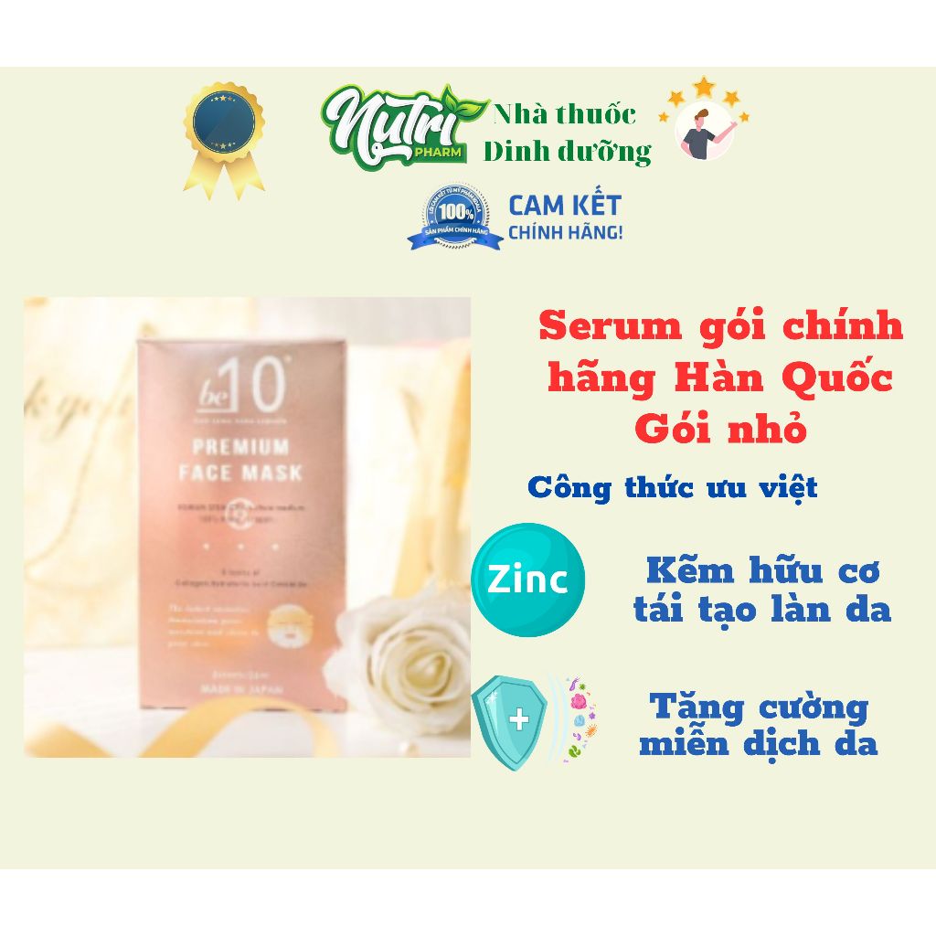 Serum dưỡng da chính hãng quốc tế - gói nhỏ