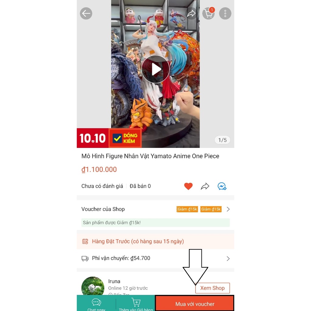 Mô Hình Figure Nhân Vật Yamato Anime One Piece