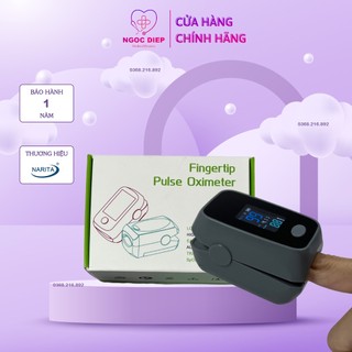 Máy đo SpO2 - Máy đo nồng độ oxy trong máu và nhịp tim qua đầu ngón tay NARITA LT-F21