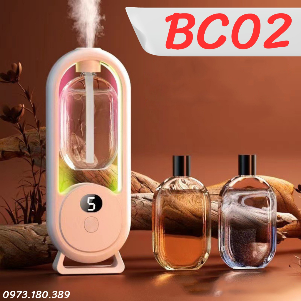 Top 10 mẫu máy khuếch tán hương thơm tự động máy xịt thơm phòng khách sạn khử mùi phòng tắm kèm 1 chai tinh dầu