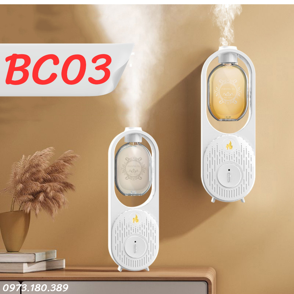 Top 10 mẫu máy khuếch tán hương thơm tự động máy xịt thơm phòng khách sạn khử mùi phòng tắm kèm 1 chai tinh dầu