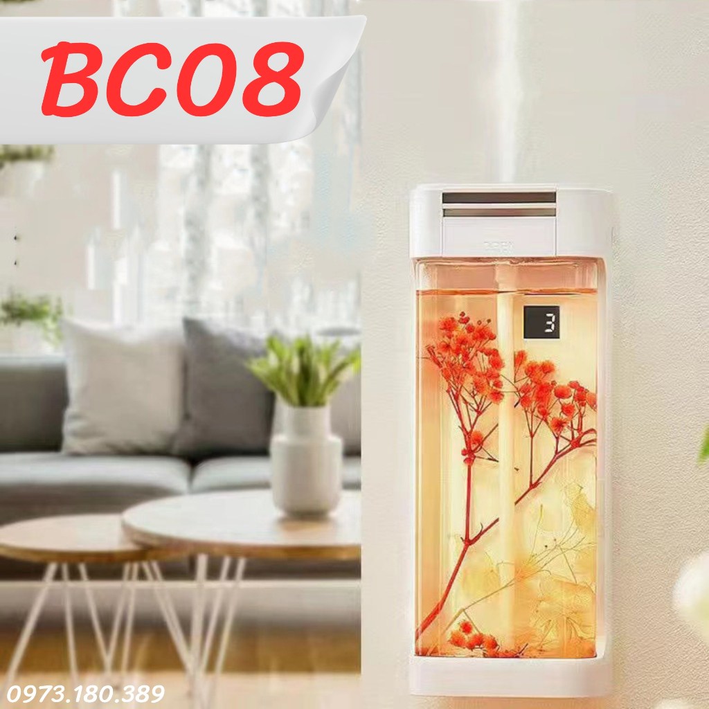 Top 10 mẫu máy khuếch tán hương thơm tự động máy xịt thơm phòng khách sạn khử mùi phòng tắm kèm 1 chai tinh dầu