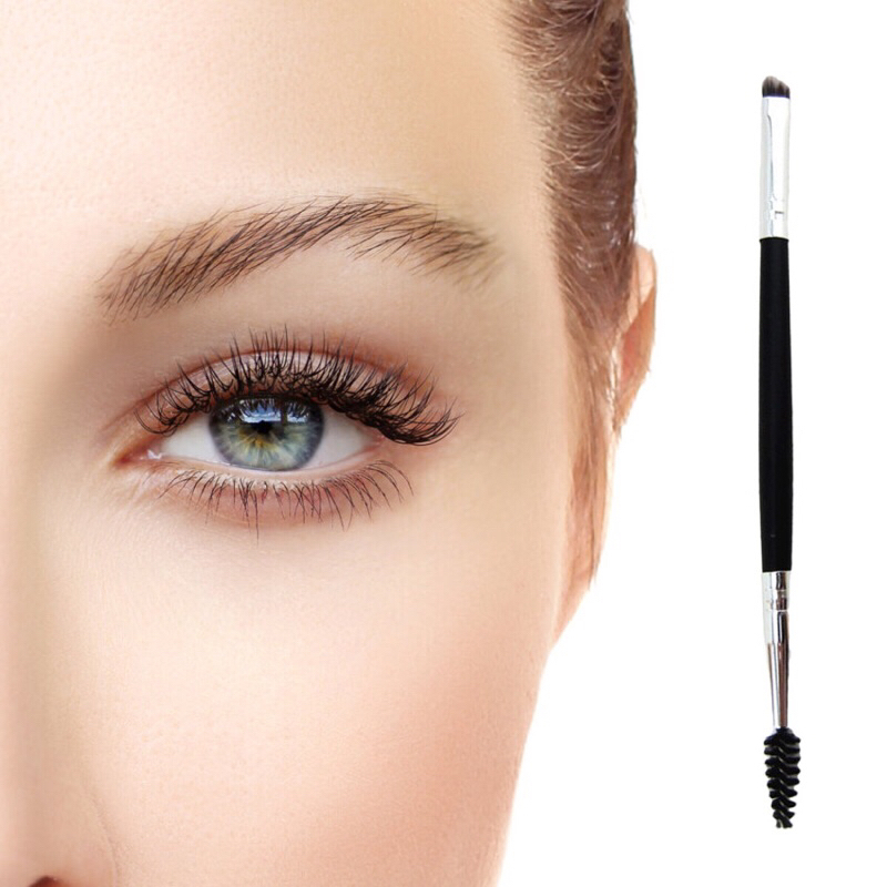 Cọ nhuộm lông mày 2in1 hai đầu tiện lợi - makemeBrow