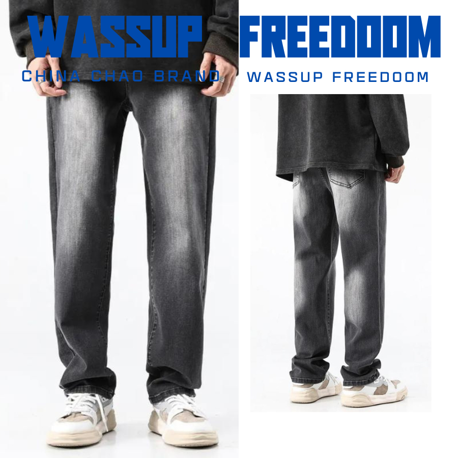 Quần Jean Nam Dáng Suông SMOKE BAGGY V.2