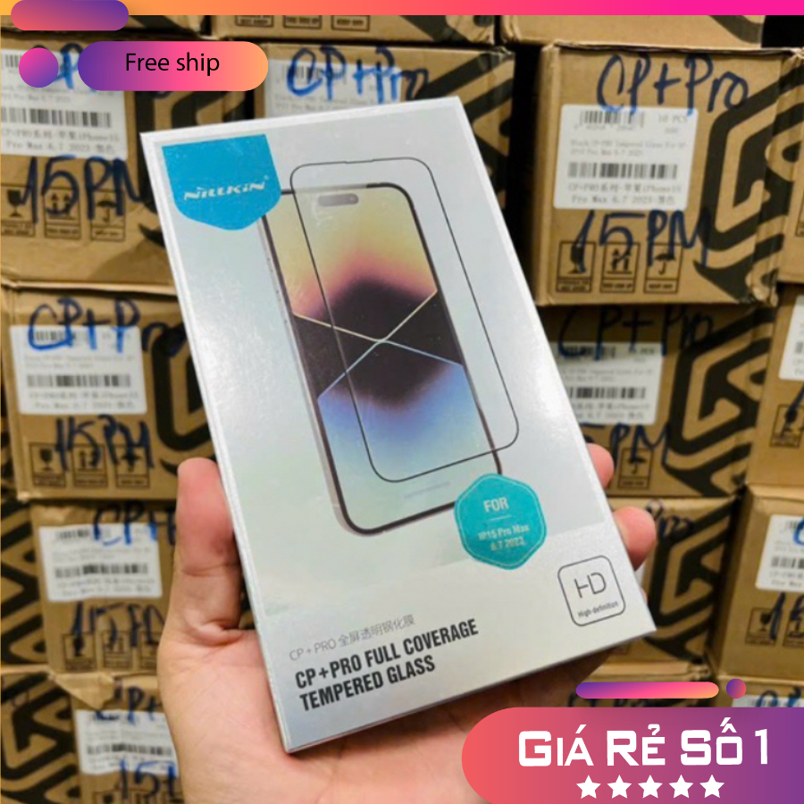 Kính cường lực Nillkin cho Iphone 14, 14 pro, 14 pro max, 13, 13 Pro, 13 Pro Max