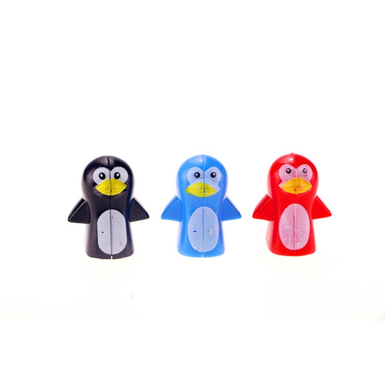 Đồ chơi chim cánh cụt - vịt vàng lẻ túi 3 con