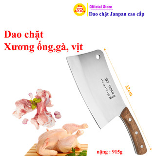 Dao chặt xương , thịt gà vịt JAPAN nhật bản cao cấp bản full hộp nặng 1kg - GDAH