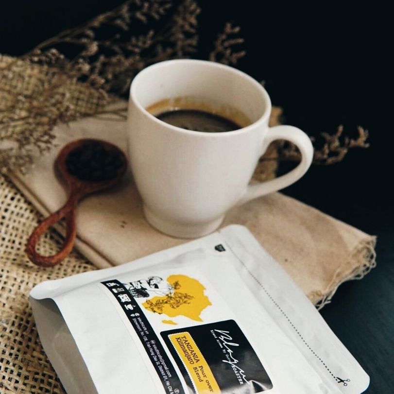 Cà phê hạt Blagu đã rang Tanzania Kilimanjaro | Dòng Cà Phê Đặc Sản | 100% Arabica - Heiloom | Light Medium 100g