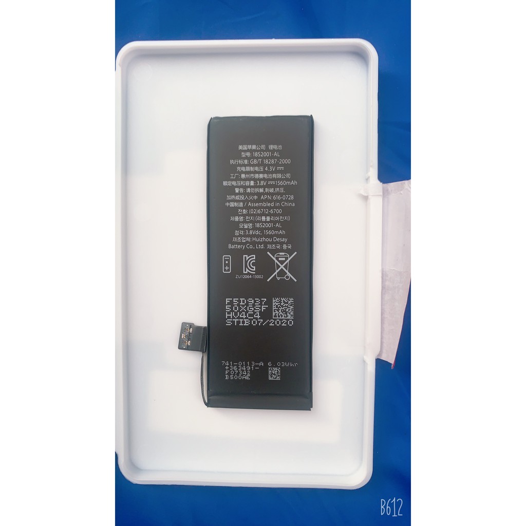 PIN foxconm cho các dòng máy 5s/5se/6/6s/6plus/6splus/7/7plus/8/8plus/X/Xs/Xr/Xsmax/11/11Pro/11Pro Max