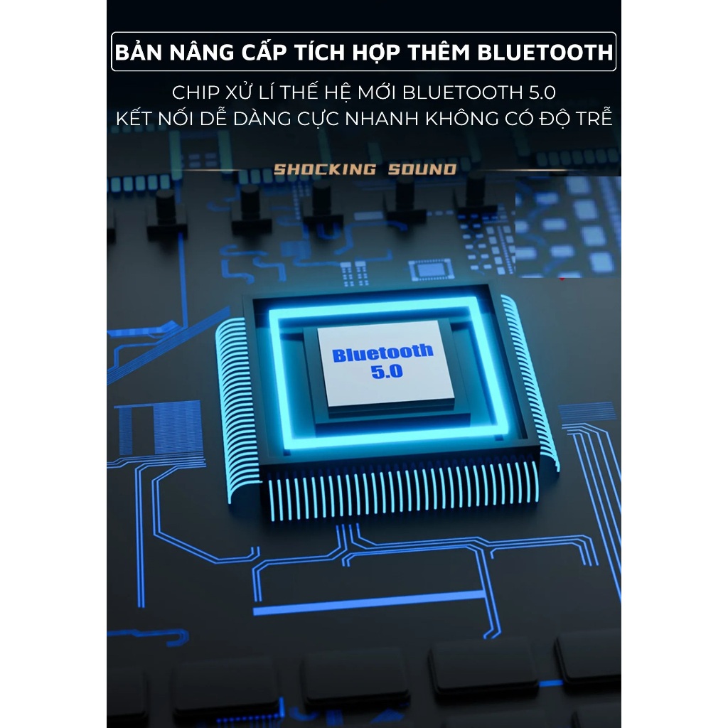 Loa Không Dây Cs20, Loa Máy Tính Kèm Bluetooth Thế Hệ Mới, Âm Bass Hay , Bảo Hành 12 Tháng