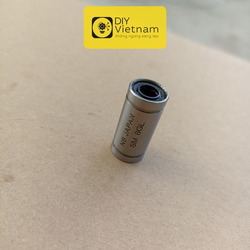 Con trượt tròn, bạc trượt tròn NB JAPAN SM 6GL 6x12x26mm