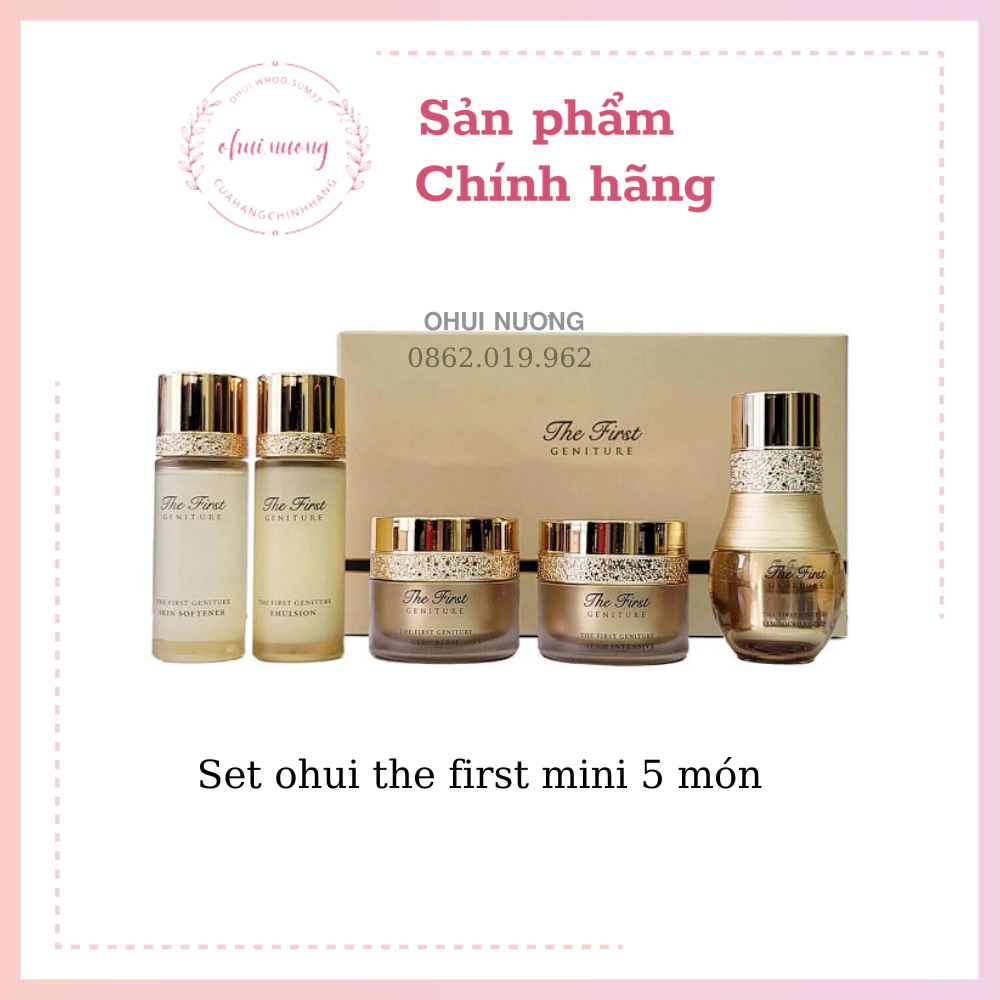 [MẪU MỚI] Set Ohui The First 5 món mẫu mới_𝗢𝗛𝗨𝗜𝗡𝗨̛𝗢̛𝗡𝗚