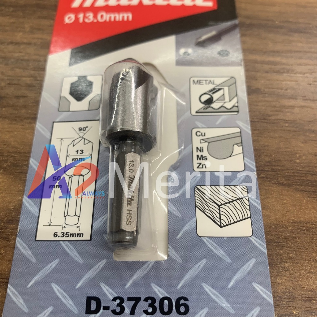 Mũi vát mép lỗ D13  Makita D-37306