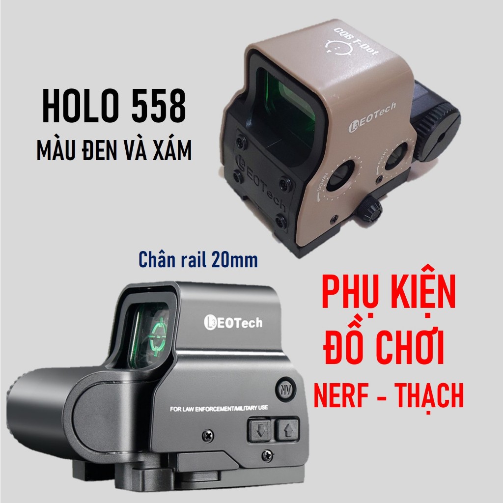 Món Phụ Kiện HoIo 558 Màu Đen và Màu Xám - Đồ Chơi ZenZ