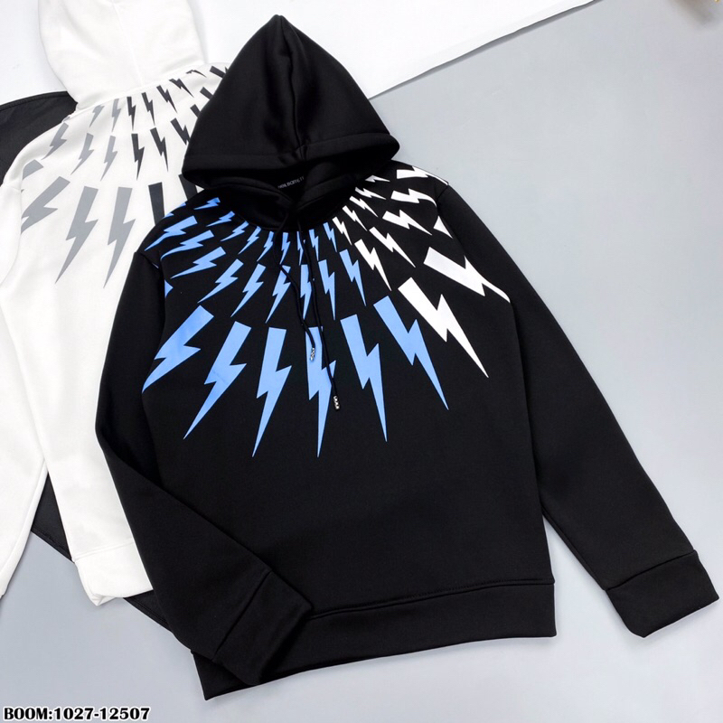 Áo nỉ hoodie Neiil Barentt tia sét siêu cute. ảnh thật_1027