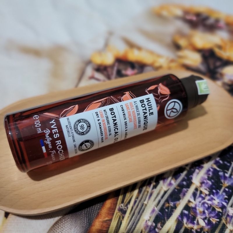 Dầu dưỡng phục hồi tóc hư tổn của Yves Rocher Pháp chai 100ml