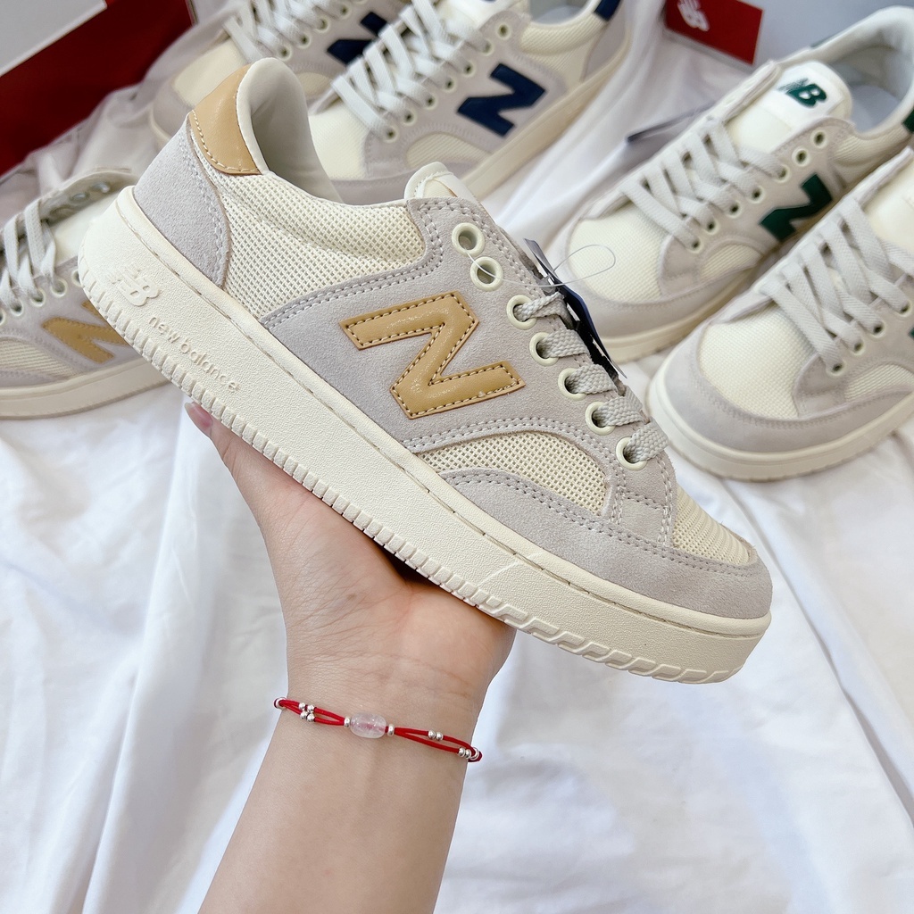 Giày nb300 Ghi Gót Vàng Bản Chuẩn S.C Siêu Nhẹ. Giày NB300 Đủ Size Nam Nữ hot năm 2023