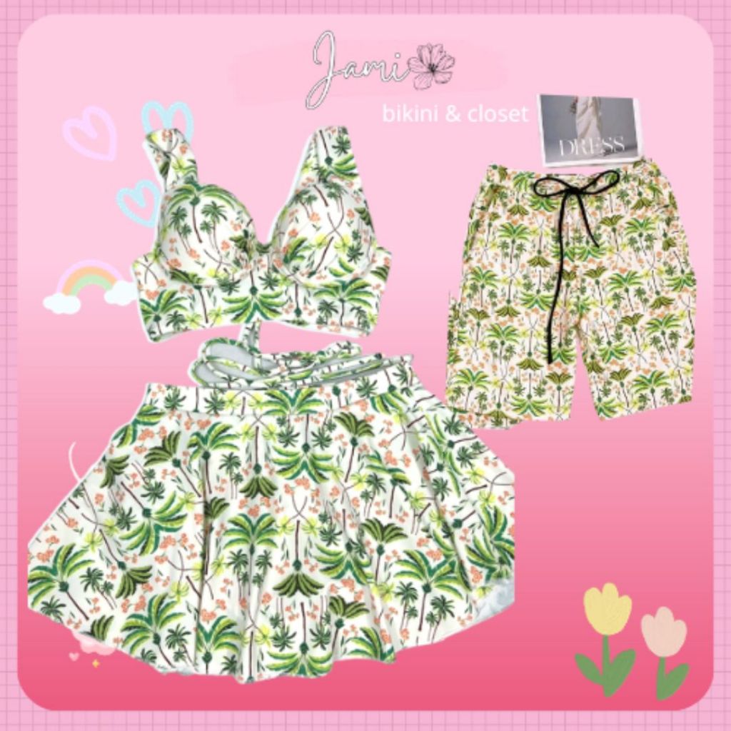 BIKINI ĐỒ BƠI NỮ quần bơi nam hoạ tiết mùa hè đi biển ĐỒ BƠI ĐÔI ĐỒ BƠI COUPLE ĐI BIỂN đi bơi Jami - cp01