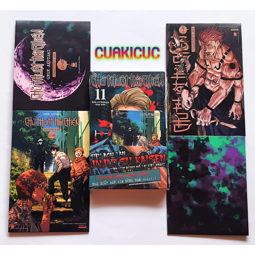 Chú Thuật Hồi Chiến Limited - tập 0-16  - Kèm Box + Card PVC