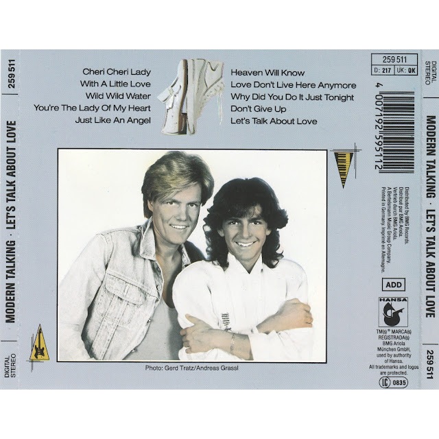 Bộ 3 CD MODERN TALKING Nổi Tiếng thập niên 80 - CD nhạc ngoại nhạc quốc tế - Phôi Phono Verbatim Bìa màu