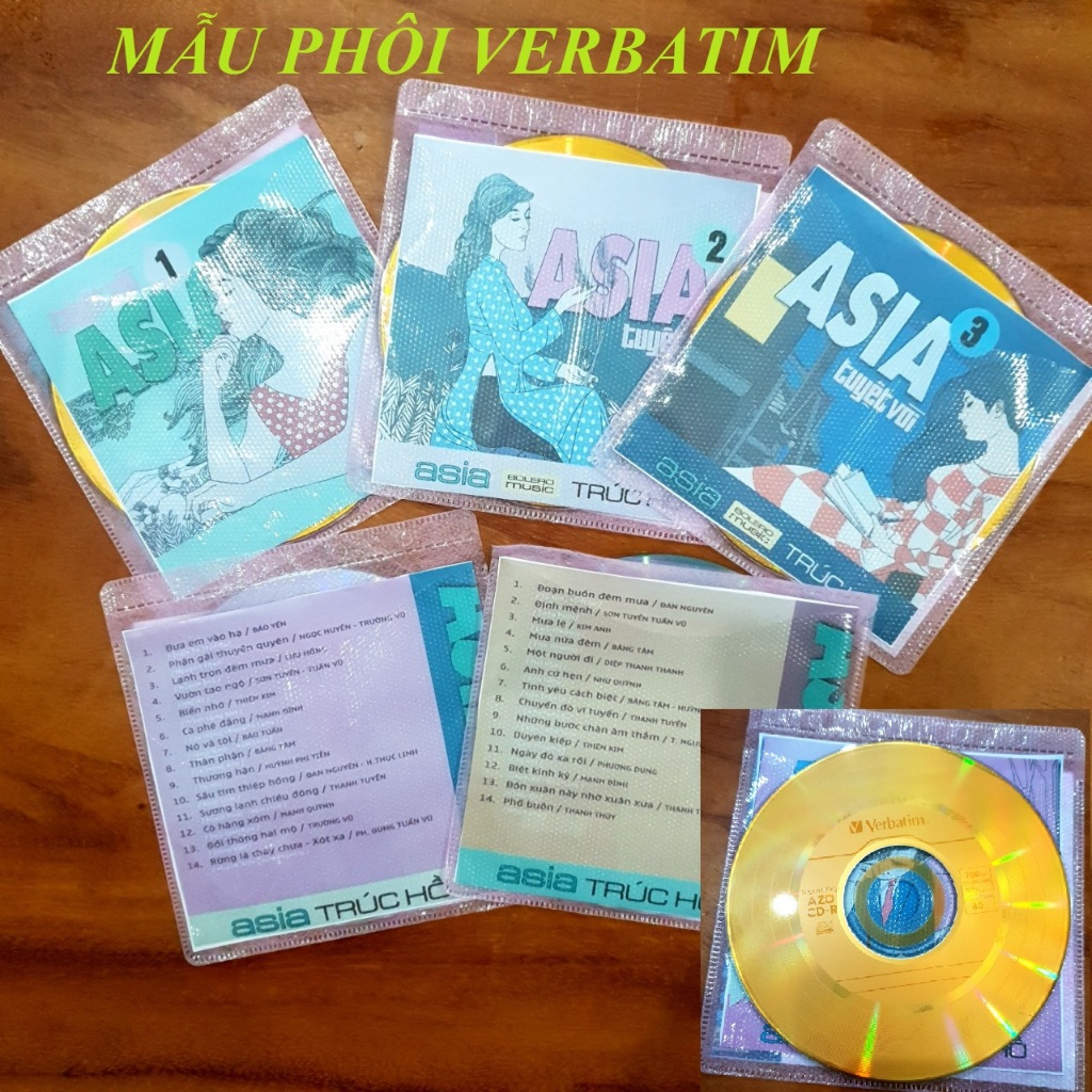 Bộ 3 CD MODERN TALKING Nổi Tiếng thập niên 80 - CD nhạc ngoại nhạc quốc tế - Phôi Phono Verbatim Bìa màu