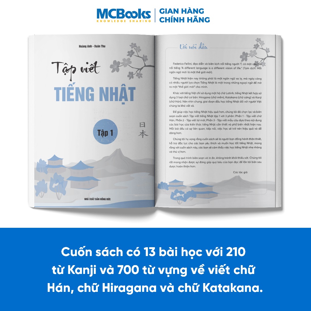 Sách - Tập viết tiếng Nhật tập 1
