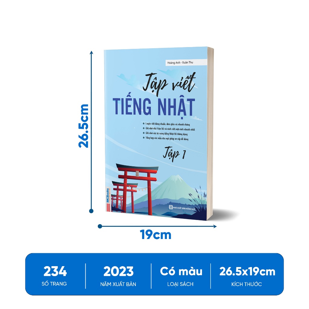 Sách - Tập viết tiếng Nhật tập 1