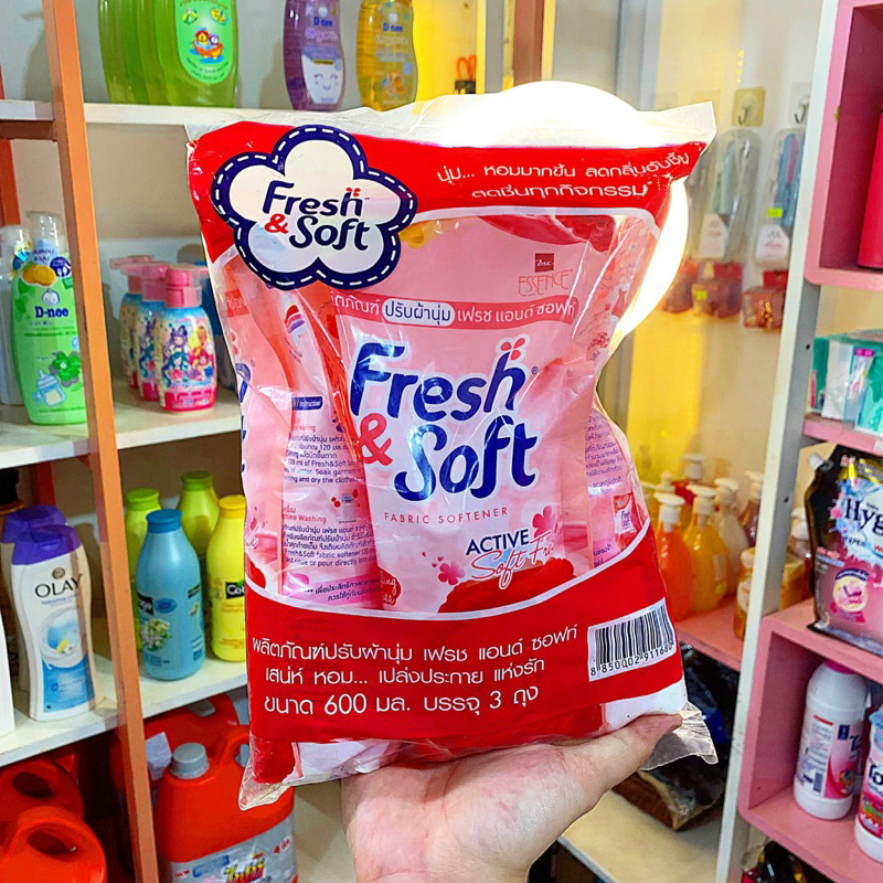 Nước xả vải Thái Lan Fresh Soft đủ màu