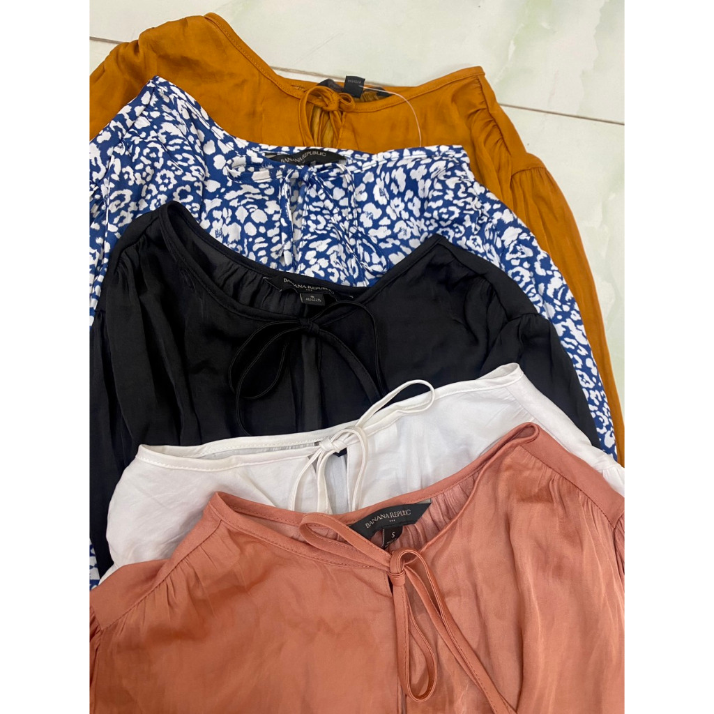 Sơ mi Bana.na Republic xuất dư xịn, chất lụa xịn mềm mát